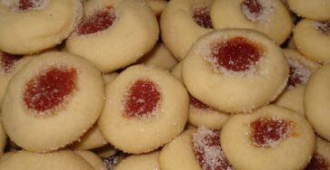 Biscoito Amanteigado com Goiabada
