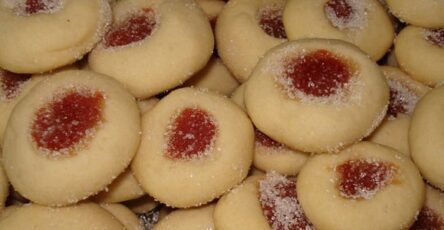 Biscoito Amanteigado com Goiabada