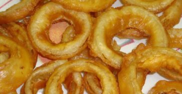Cebola Empanada com Cerveja