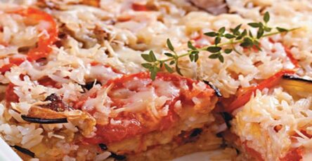 Arroz a Parmegiana