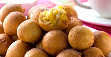 Bolinho de Fubá Frito