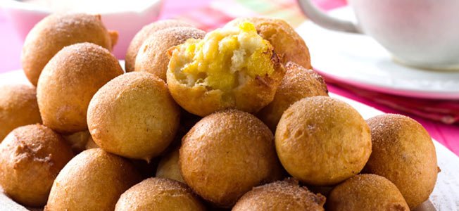 Bolinho de Fubá Frito