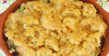 Couve-Flor Gratinada