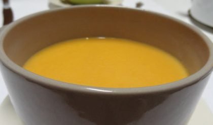 Sopa de Cenoura e Batata