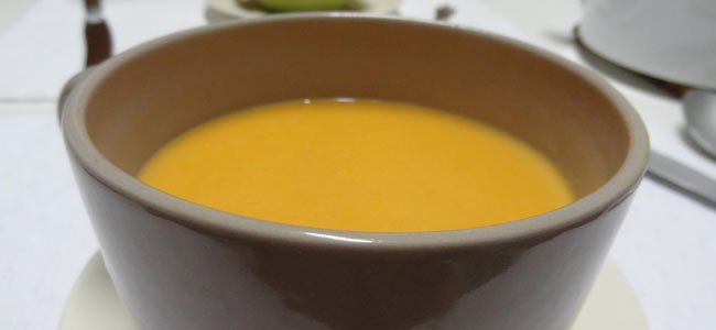 Sopa de Cenoura e Batata