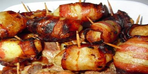 Batata Assada com Bacon