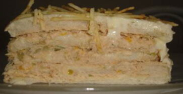 Bolo Salgado de Pão de Forma