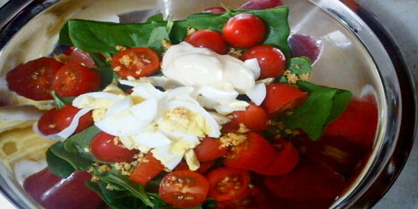 Salada de Espinafre