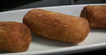 Banana a milanesa