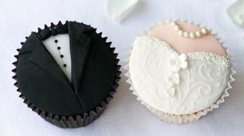 Exemplo de Cupcakes para casamento