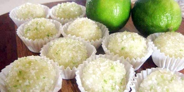 Receita de Brigadeiro Gourmet de Caipirinha