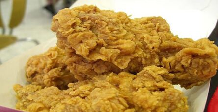 Receita de frango crocante do KFC