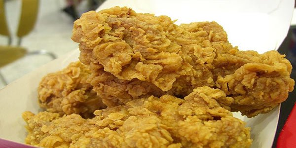 Receita de frango crocante do KFC