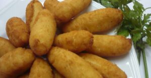 Bolinho de Batata com Carne Moída Receita de Bolinho de Batata com Carne Moída