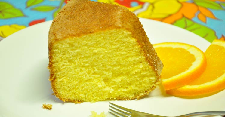 Receita de Bolo de Laranja Fácil