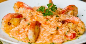 Receita de Risoto de Camarão