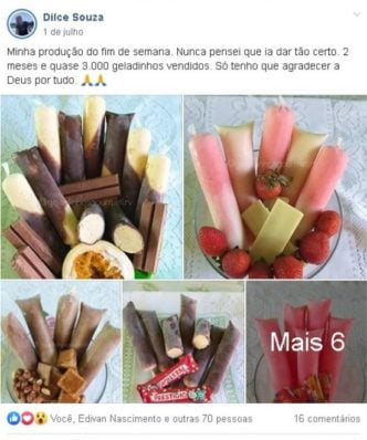 Depoimento - Geladinho Gourmet