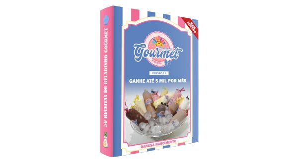E-book: 50 receitas de geladinho gourmet