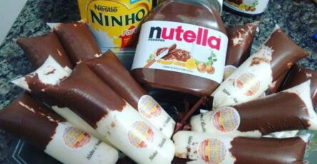 Geladinho Gourmet de Nutella