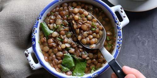 Lentilha cozida: como preparar