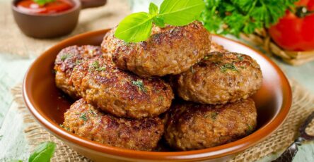 Bolinhos de Carne para Crianças
