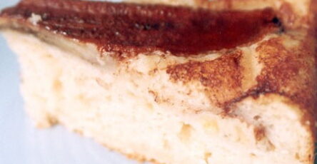 Bolo de Banana com Farinha de Rosca