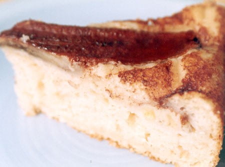 Bolo de Banana com Farinha de Rosca