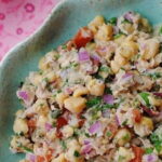 Salada de Grão de Bico com Atum Salada de Grão de Bico com Atum