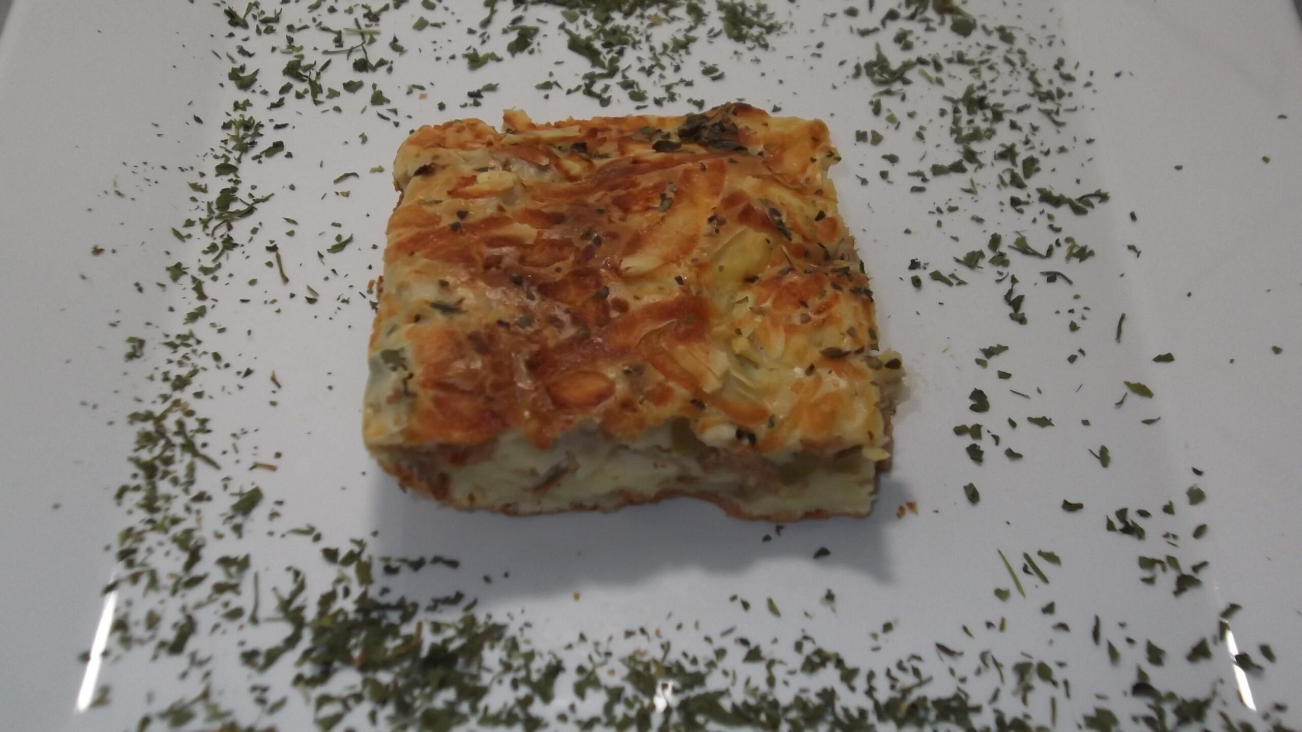  Torta de atum de liquidificador 