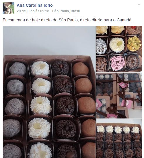 Depoimento - Brigadeiros Gourmet