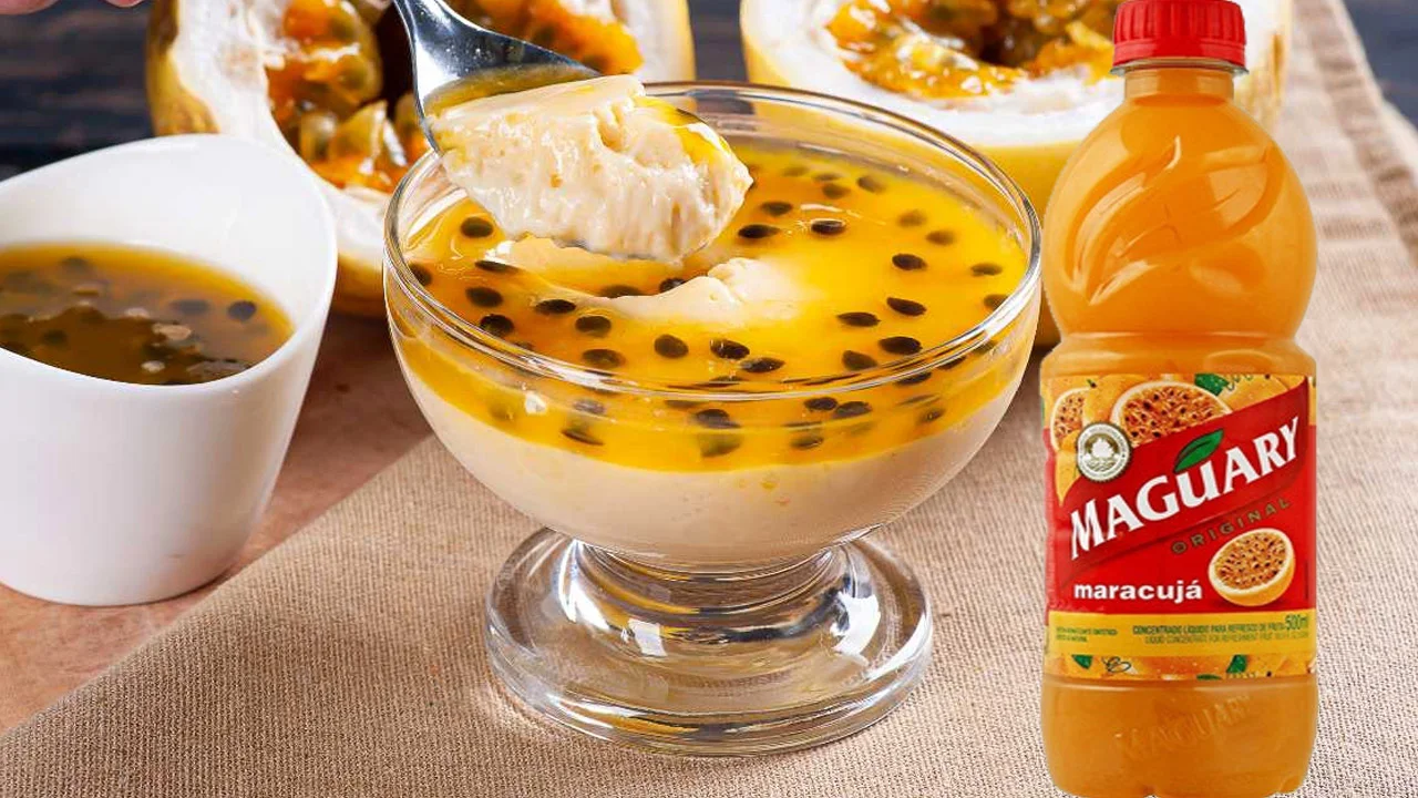 27 Receitas de Natal (Melhores opções para Ceia Natalina) Receita de Mousse de Maracujá fácil de fazer