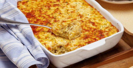 Receita de bacalhau de forno gratinado com batatas