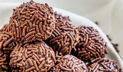 Brigadeiro que não vai no fogo