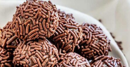 Brigadeiro que não vai no fogo