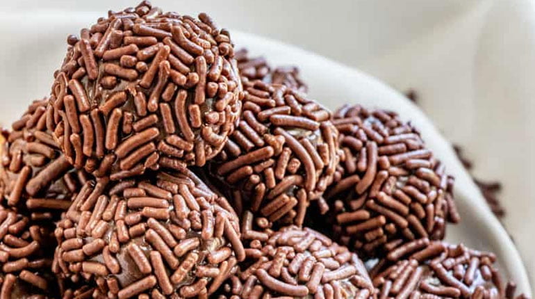 Brigadeiro que não vai no fogo