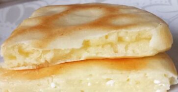 Receita de pão de queijo na frigideira