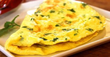 Receita de omeletes fáceis