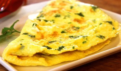 Receita de omeletes fáceis