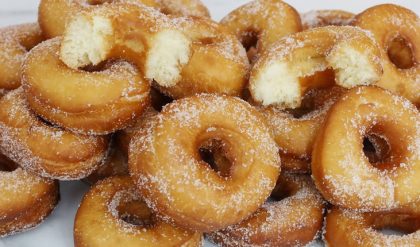 Rosquinhas caseiras fáceis e fofinhas