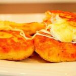 Torta de frigideira fácil de batata com queijo Torta de frigideira fácil