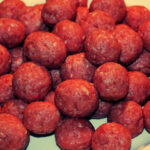 Almôndegas fáceis no micro-ondas