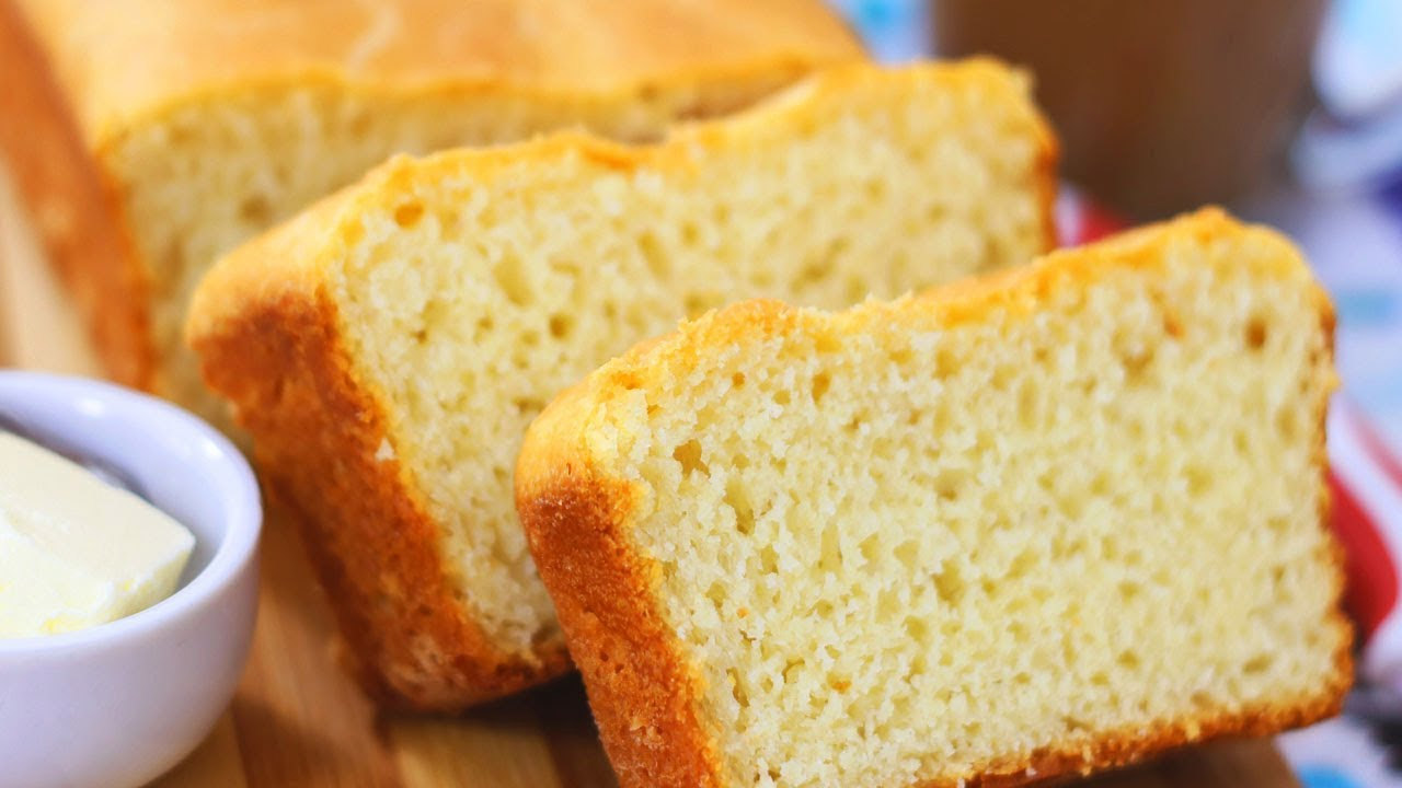 Pão caseiro fácil no liquidificador