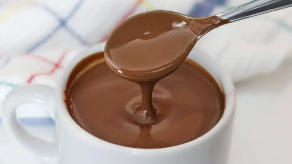 Chocolate quente cremoso
