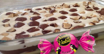 Receita de Pavê de Bombom Sonho de Valsa