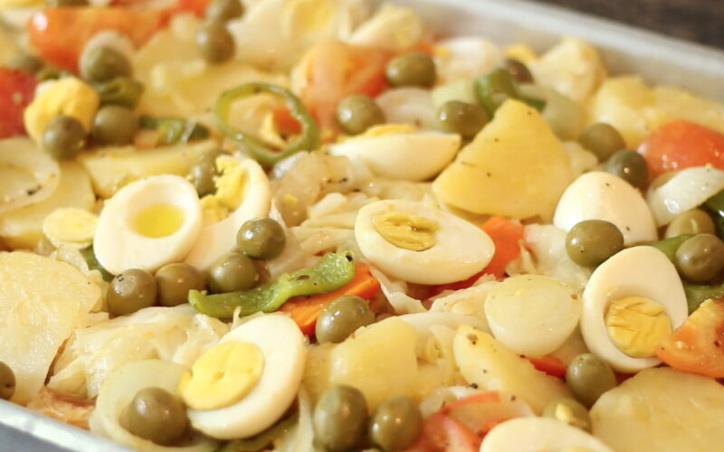 Receita de Bacalhoada de Panela Fácil