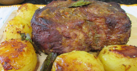 Cupim Assado com Batatas