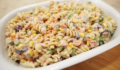 Salada de Macarrão com Maionese