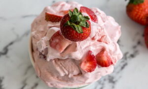 Sorvete Caseiro Fácil com Gelatina no Liquidificador Receita de Sorvete Caseiro Fácil de Gelatina