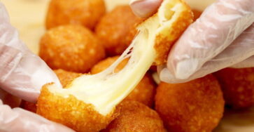 Bolinhas de queijo rápidas e fáceis de fazer