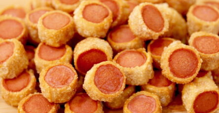 Enroladinho de Salsicha Frito